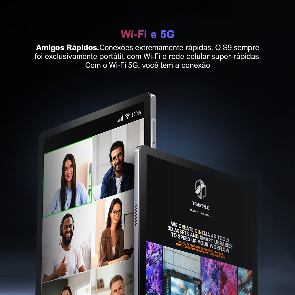 Xixaomiro Tablet 10.1 Inches Screen, 8GB RAM + 256GB ROM, 13MP + 32MP Camera, 8800mAh Battery, Expandable Storage 1TB, SIM Function, GPS, WiFi, Android 13 Tablet